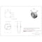 Service Caster Tool Box Caster Wheel Set 5'' Semi Steel Cast Iron Swivel Casters, 4PK TOOL-SCC-30CS520-SSR-TLB-2-R-2 - alternate 7
